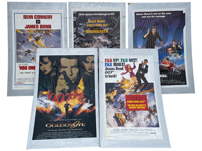 James Bond Film Posters(007) Props, Prop Hire