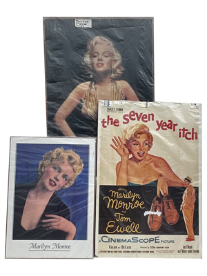 Marilyn Monroe Film Posters Props, Prop Hire