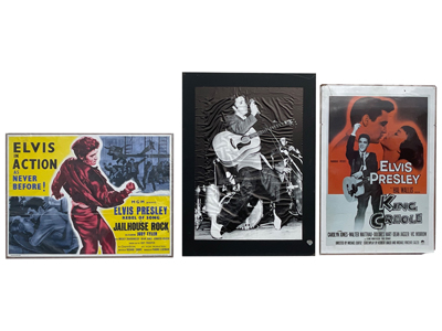 Elvis Film Posters Props, Prop Hire