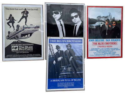 Blues Bothers Film Posters Props, Prop Hire