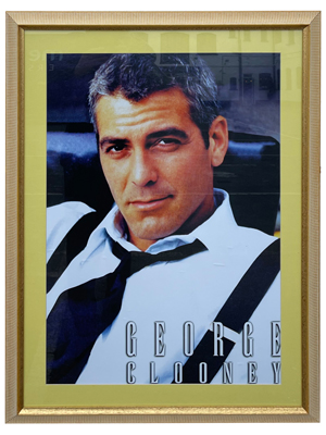 George Clooney Wall Hanging Props, Prop Hire