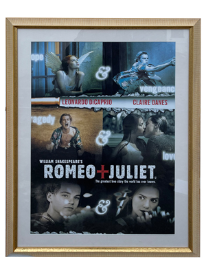 Romeo and Juliet Framed Glazed Poster Props, Prop Hire