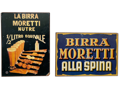 Moretti Beer Posters Props, Prop Hire