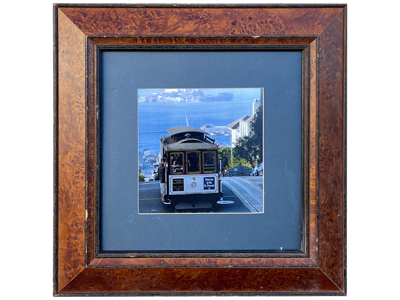 San Francisco Streetcar Framed Print Props, Prop Hire