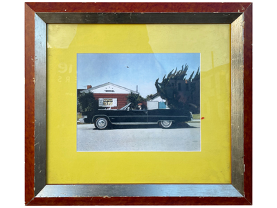 American Cadillac Framed Print Props, Prop Hire