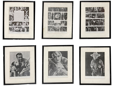 Hollywood Memorabilia Framed Photographs Props, Prop Hire