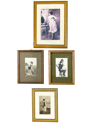 Saucy Seaside Women Framed Prints Props, Prop Hire