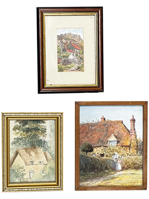 Country Cottage Prints and Watercolours Props, Prop Hire