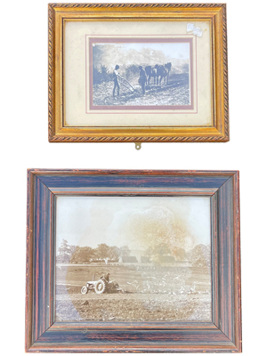 Agricultural Ploughing and Tractor Countryside Small Prints Props, Prop Hire