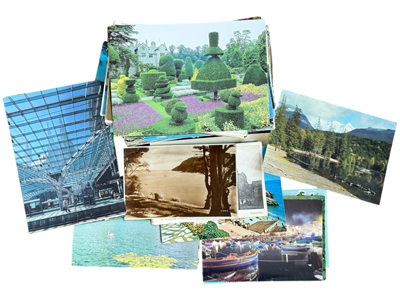 Retro Postcards from Around World Props, Prop Hire