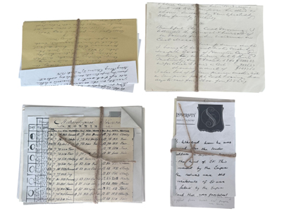 Ancient Letter Documents and Formulas Bundles Props, Prop Hire