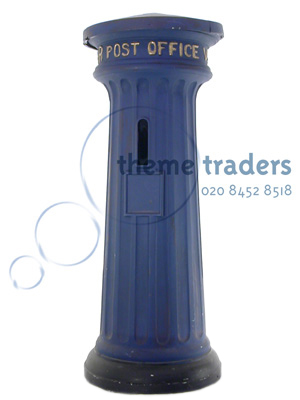 blue Post Boxes Props, Prop Hire