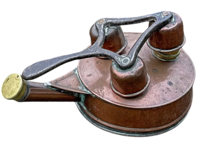 Rare Brass Steaming Retro Brazing Pot Props, Prop Hire