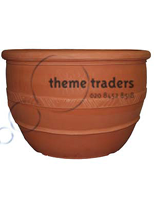 Giant 1.5 Metre Classical Terracotta Pots (6 available) Props, Prop Hire