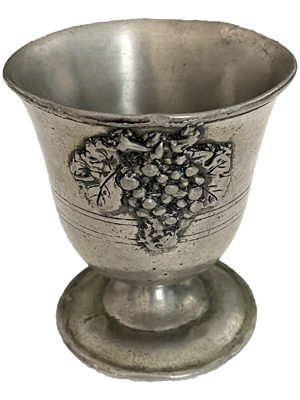 Fruit Pewter Goblet Props, Prop Hire