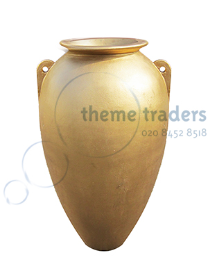 Gold Amphora Pots Props, Prop Hire