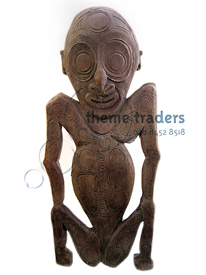 Primitive Aboriginal African Style Statue Props, Prop Hire