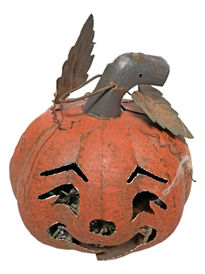 Metal Table Pumpkins Props, Prop Hire