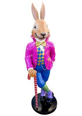 Oversized Standing Rabbit Props, Prop Hire