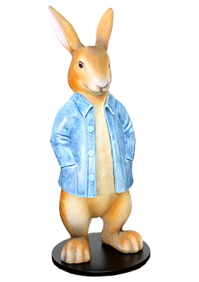 Peter Rabbit Statue Props, Prop Hire