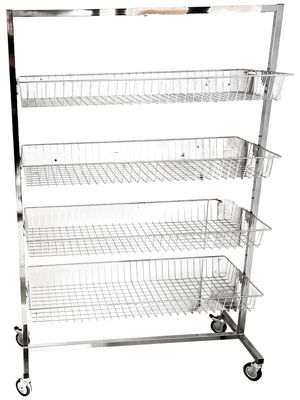 Newspaper Supermarket Adjustable Wire Display Rack Props, Prop Hire