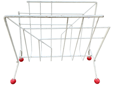70s Magazine Rack Props, Prop Hire