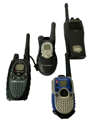 Walkie Talkie Props, Prop Hire