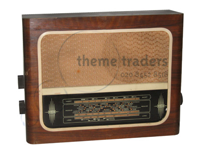 old fashioned Radio Props, Prop Hire