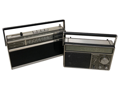 Portable Transistor Radios Props, Prop Hire