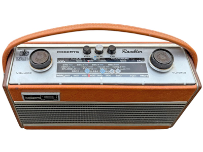 Roberts Rambler Radio Props, Prop Hire