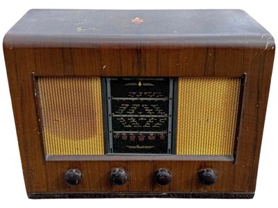 Bush Large Radio Props, Prop Hire
