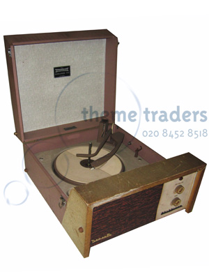 Vintage Record Player Props, Prop Hire