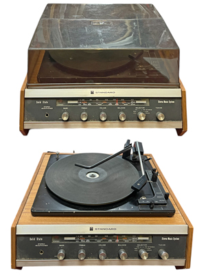 Rare Sharp Record Player Radio Props, Prop Hire