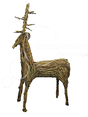 Wicker Reindeer Props, Prop Hire