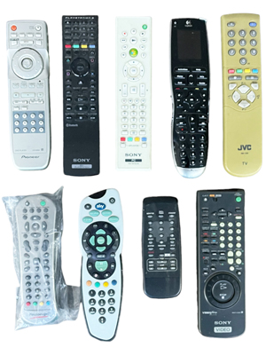 Retro Remote Controls Props, Prop Hire