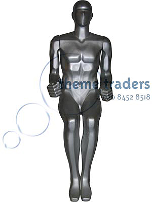 Statue Mannequin Robot Seated Props, Prop Hire