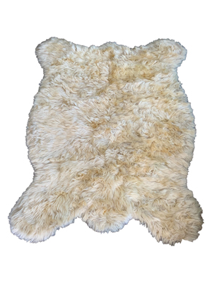 Large Polar Bear Skin Rug Props, Prop Hire