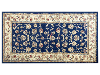 Blue Patterned Rug Props, Prop Hire