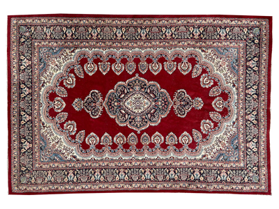 270cms Red Shiraz Rug Props, Prop Hire