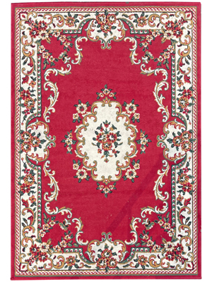 Patterned Rug With Central Swirl Props, Prop Hire