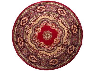 Round Persian Patterned Style Rug Props, Prop Hire