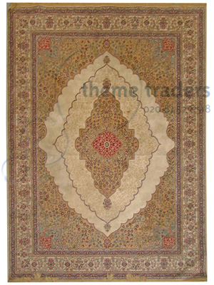 Rug Tan Patterned Props, Prop Hire