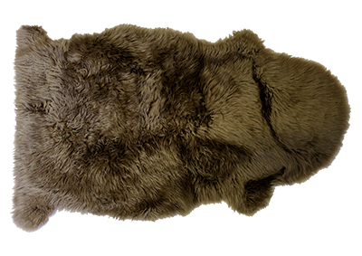 Dark Brown Fur Rug Props, Prop Hire