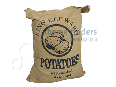 Potatoe sack Props, Prop Hire