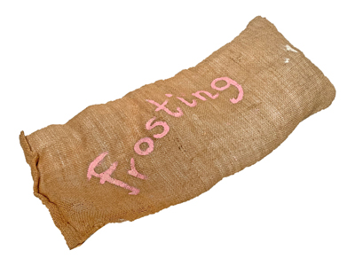 Frosting Sacks Props, Prop Hire