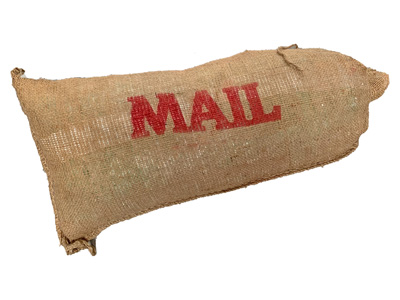 Mail Sacks Props, Prop Hire