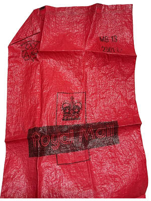 2001 Royal Mail Sack Props, Prop Hire