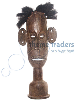 African Masks with Hairs Props, Prop Hire