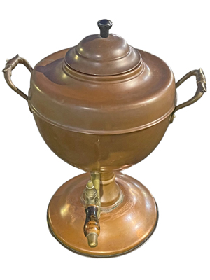 Copper Samovar Props, Prop Hire