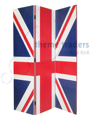 Union Jack Screen Props, Prop Hire